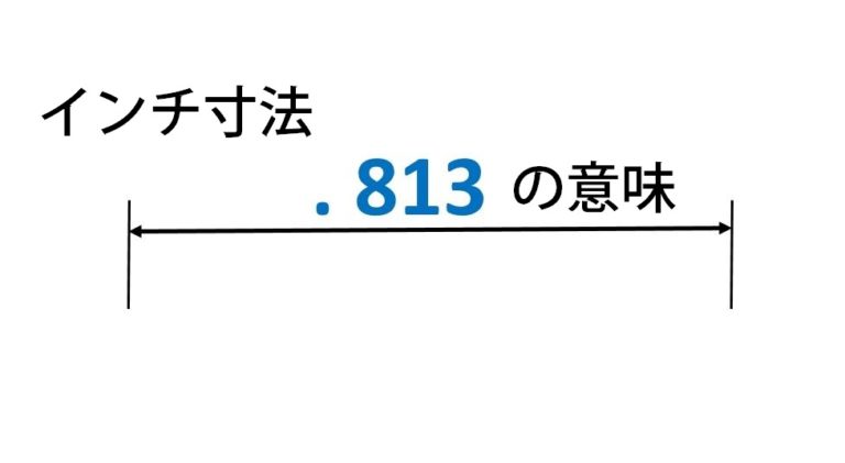 インチ寸法の意味・読み方・変換の仕方 - 機械設計者のメモ